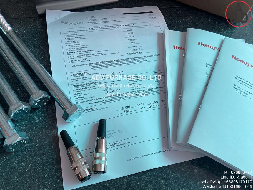 Quantometer QA400 100 ZI,Gas Meter QA400 Elster instromet(2)